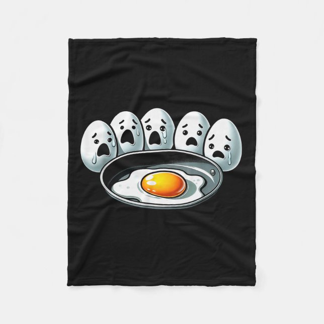 Couverture Polaire Witty Humor Quote Egg Memes Funny Egg Pun Cool Fri (Devant)