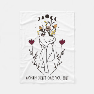 Couverture Polaire Women Don't Owe You 