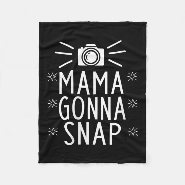 Couverture Polaire Womens Mother Gonna Snap Funny Mom Birthday Gift Q (Devant)