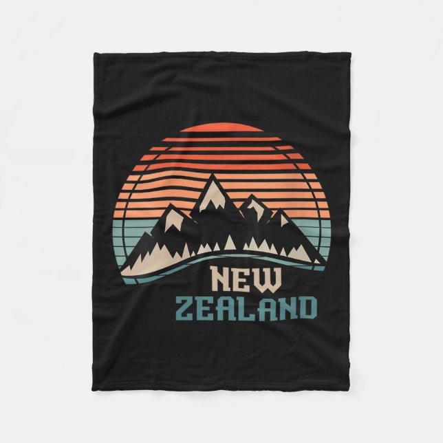 Couverture Polaire Womens New Zealand Mountain Hiking Gift New Zealan (Devant)