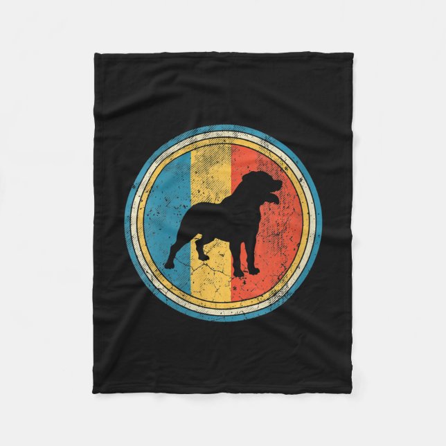 Couverture Polaire Womens Rottweiler (Devant)