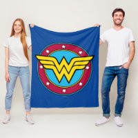 Wonder Woman | Logo Vintage Cercle & Etoiles