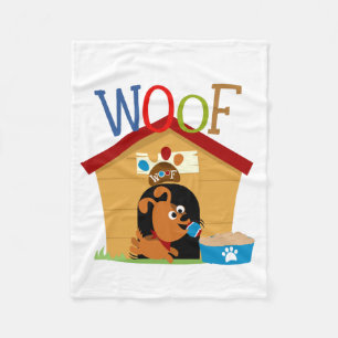 Couverture Polaire Woof Dog