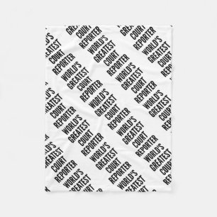 Couverture Polaire Worlds Greatest Court Reporter