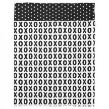 X ET O NOIR ET BLANC