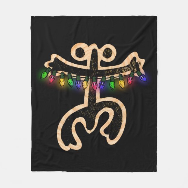 Couverture polaire Xmas Coqui Taino (Devant)