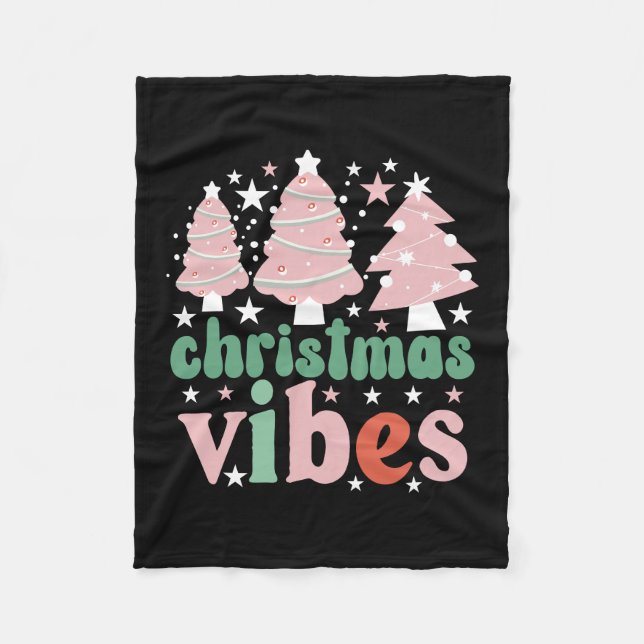 Couverture Polaire Xmas Gift Christmas Vibes (Devant)