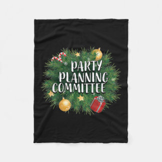 Couverture Polaire Xmas Party Planning Tees &amp; Aparel _ Red Party 