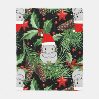 Couverture Polaire xmas santa claus