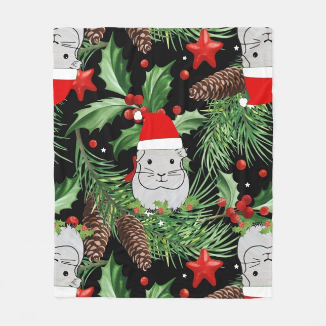 Couverture Polaire xmas santa claus (Devant)