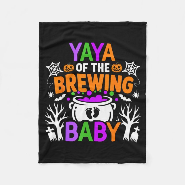 Couverture Polaire Yaya Of The Brewing Baby Halloween Costume  (Devant)