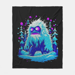 Couverture Polaire Yeti Winter Wonderland