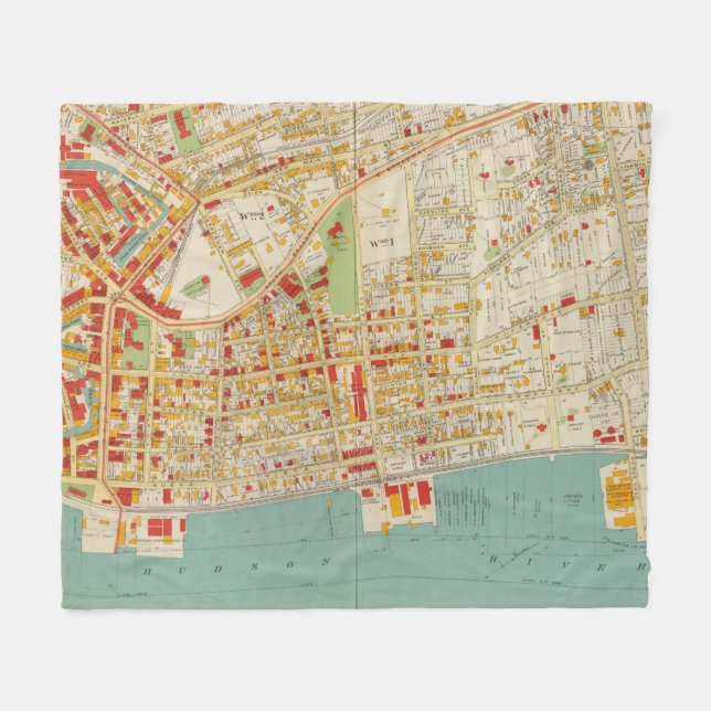 Couverture Polaire Yonkers New York (Devant (Horizontal))