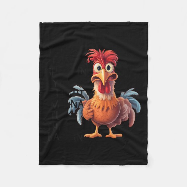 Couverture Polaire Your Crazy Is Showing You Might W Tuck That Back I (Devant)