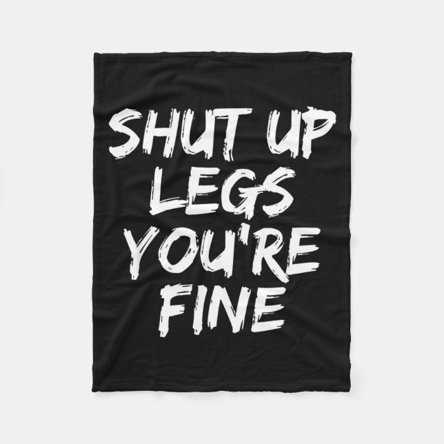 Couverture Polaire You're Fine Funny Running  (Devant)