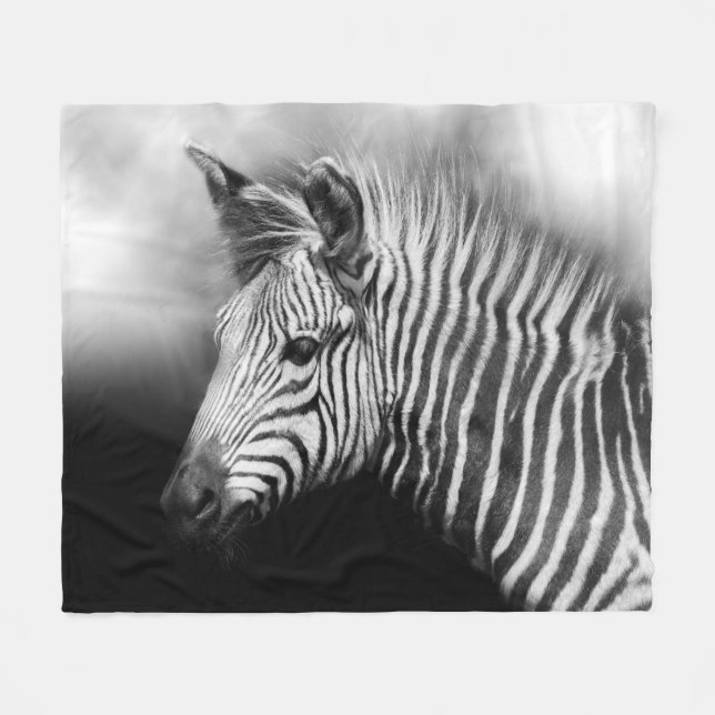 Couverture Polaire Zebra Foal (Devant (Horizontal))