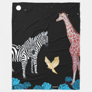Couverture Polaire Zèbres uniques