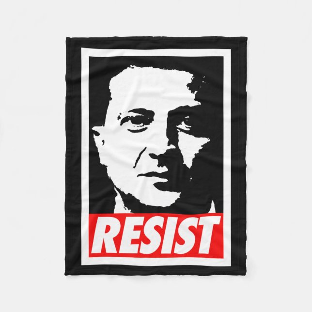 Couverture Polaire Zelenskyy - Resist Support Ukraine I Stand With Uk (Devant)