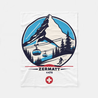 Couverture Polaire Zermatt 4478 - Ski sur le Problemhorn