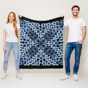 Couverture Polaire Zig-Zag