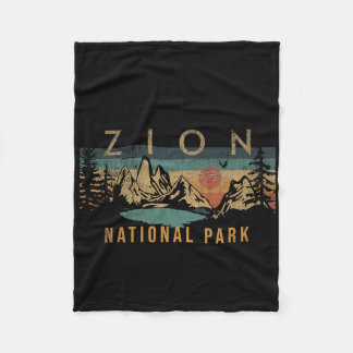 Couverture Polaire Zion National Park Utah Usa Vintage extérieur