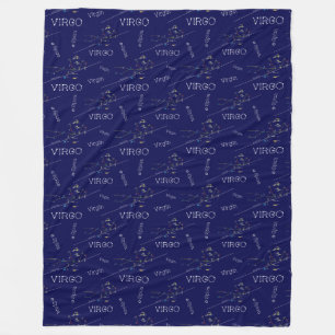 Couverture Polaire Zodiac Constellation Virgo