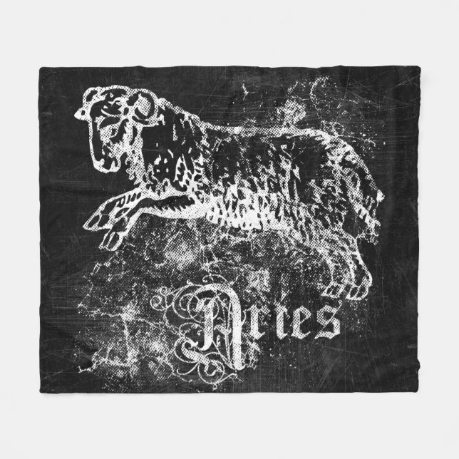Couverture Polaire Zodiac Vintage (Devant (Horizontal))