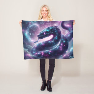 Couverture Polaire Zodiaque Galaxie du Serpent Cosmique Astrologie