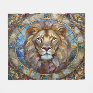 Couverture Polaire Zodiaque - Léon le Lion