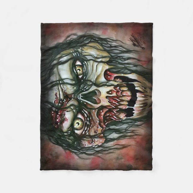 Couverture Polaire Zombie (Devant)
