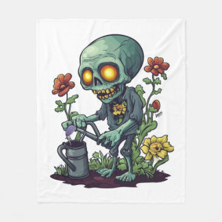 Couverture Polaire Zombie Plant Parent