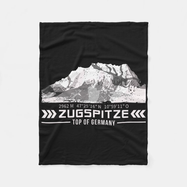 Couverture Polaire Zugspitze Alps Wetterstein Mountains Hiking Climbi (Devant)