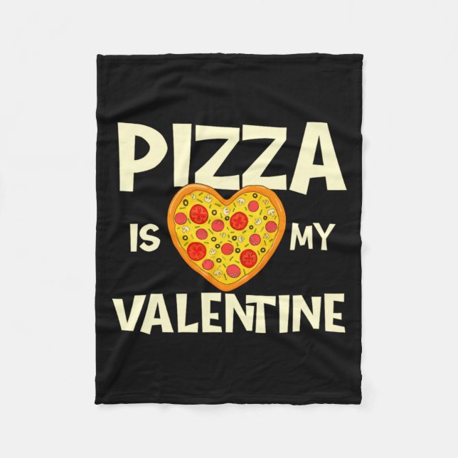 Couverture Polaire Zza Is My Valentine Zza Ker Food Lover  (Devant)