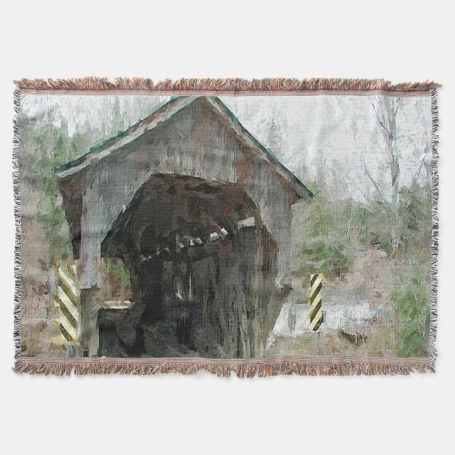Couverture Pont couvert en bois (Devant)
