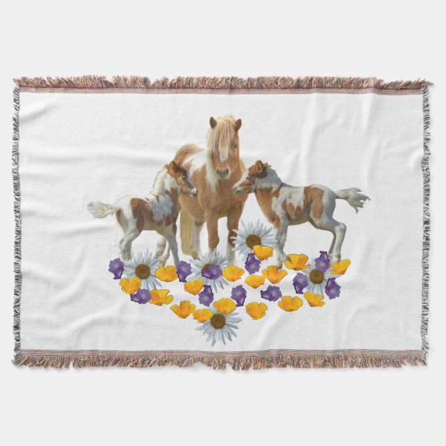 Couverture Pony Family in Flowers (Devant)