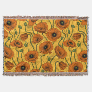 Couverture Poppies orange