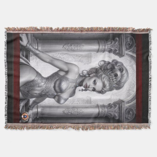 Couverture Portrait de Drusella Arkaevis AI Art par Xzendor7 (Devant)