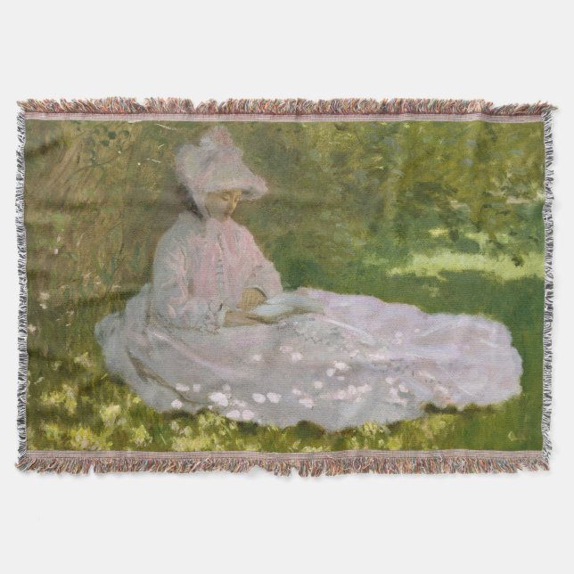 Couverture Portrait impressionniste de printemps, Claude Mone (Devant)