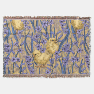 Couverture Poulets et hyacinthes jaunes