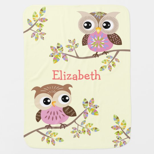 Couverture Pour Bebe 2 Hiboux Mignons Sur La Couverture Coloree De Bebe Zazzle Fr Couverture Pour Bebe 2 Hiboux Mignons Sur La Couverture Coloree De Bebe Zazzle Fr