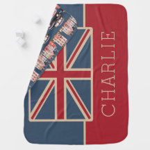 Adventures In London Town Custom Vintage Drapeau