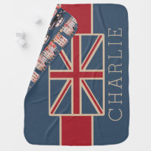 Adventures In London Town Custom Vintage Drapeau