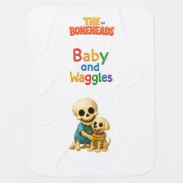 Couverture Pour Bébé Bébé et Waggles™ Les Boneheads™ Dessin Animé