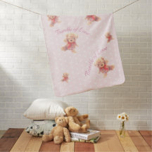 Chambre de Nursery Ours en Peluche Rose Pâle Vinta
