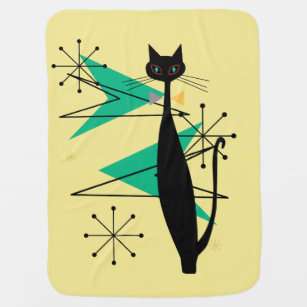 Couvertures Chat Noir Pour Bebes Zazzle Fr