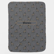 Chèvre de montagne personnalisée Gris Brown bébé B