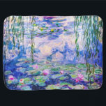 Couverture Pour Bébé Claude Monet - Nymphéas / Nymphéas 1919<br><div class="desc">Nymphéas (W.1852) - Claude Monet,  Huile sur toile,  1916-1919</div>