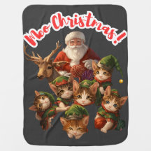Conception de chat de Noël personnalisée – Meo Noë