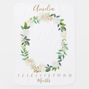 Couvertures Mensuel Pour Bebes Zazzle Fr Couvertures Mensuel Pour Bebes Zazzle Fr