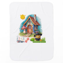 Couverture pour bébé en dessin : Cuddle in mignon